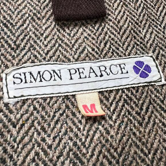 Simon Pearce Vintage Green Wool Woodsman Anorak Parka size Medium Viking - Picture 3 of 9